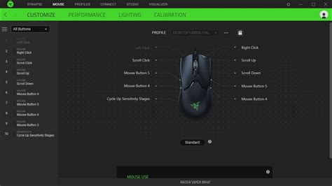 Step-by-step process Open Razer Synapse 3 and click on your mouse. . Razer app for mouse